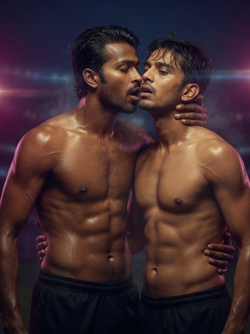 Hardik Pandya & KL Rahul - Intense Encounter