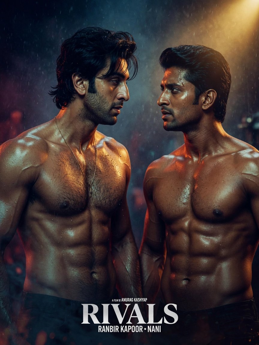 Ranbir Kapoor & Nani - Mat Edge After the Weights