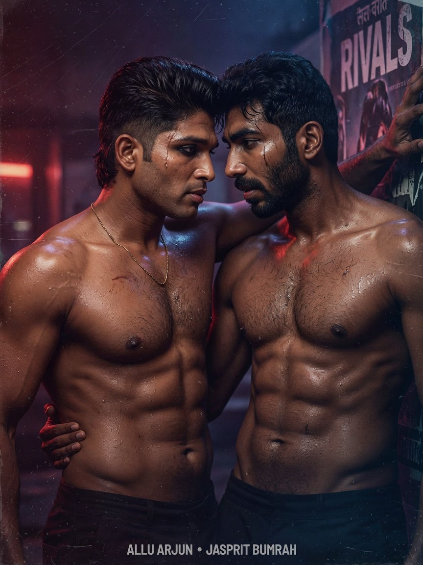 Allu Arjun & Jasprit Bumrah - Chilled Arch and Private Chuckle